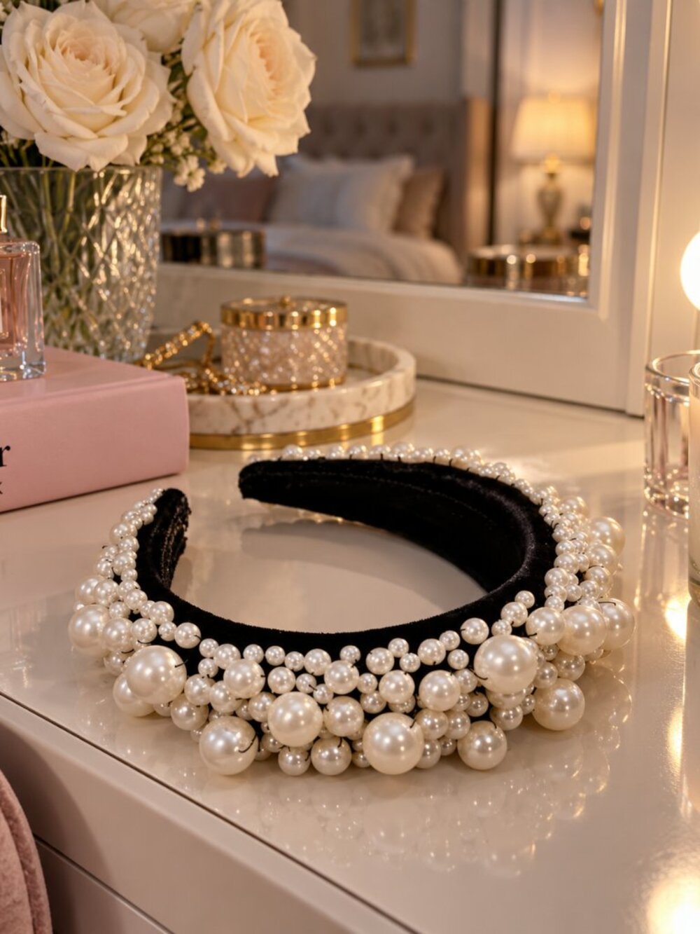 Black Pearl Headband